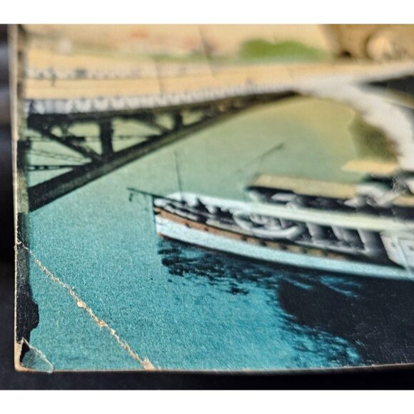 Bonn Rheinbrücke J. Wollstein Berlin Vintage Postcard No. 43 Early 20th Century - Picture 4 of 6